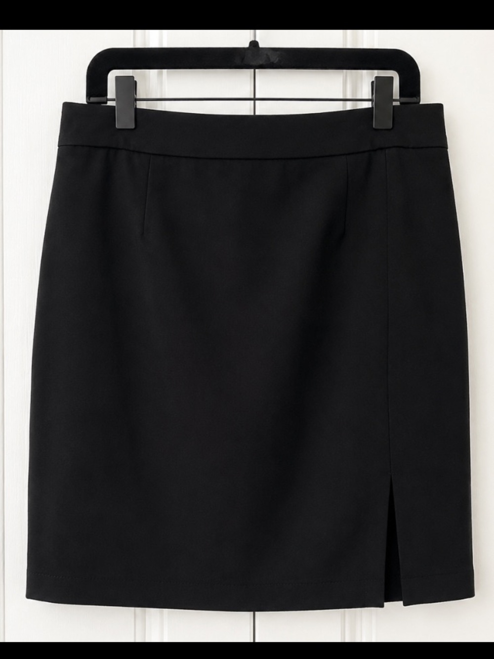 NAADAM Black Pencil Skirt Women’s Size 6 Office Career Classic Side Slit